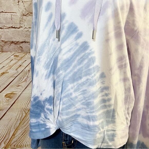 CC California tie dye hooded pullover top - Picture 3 of 6